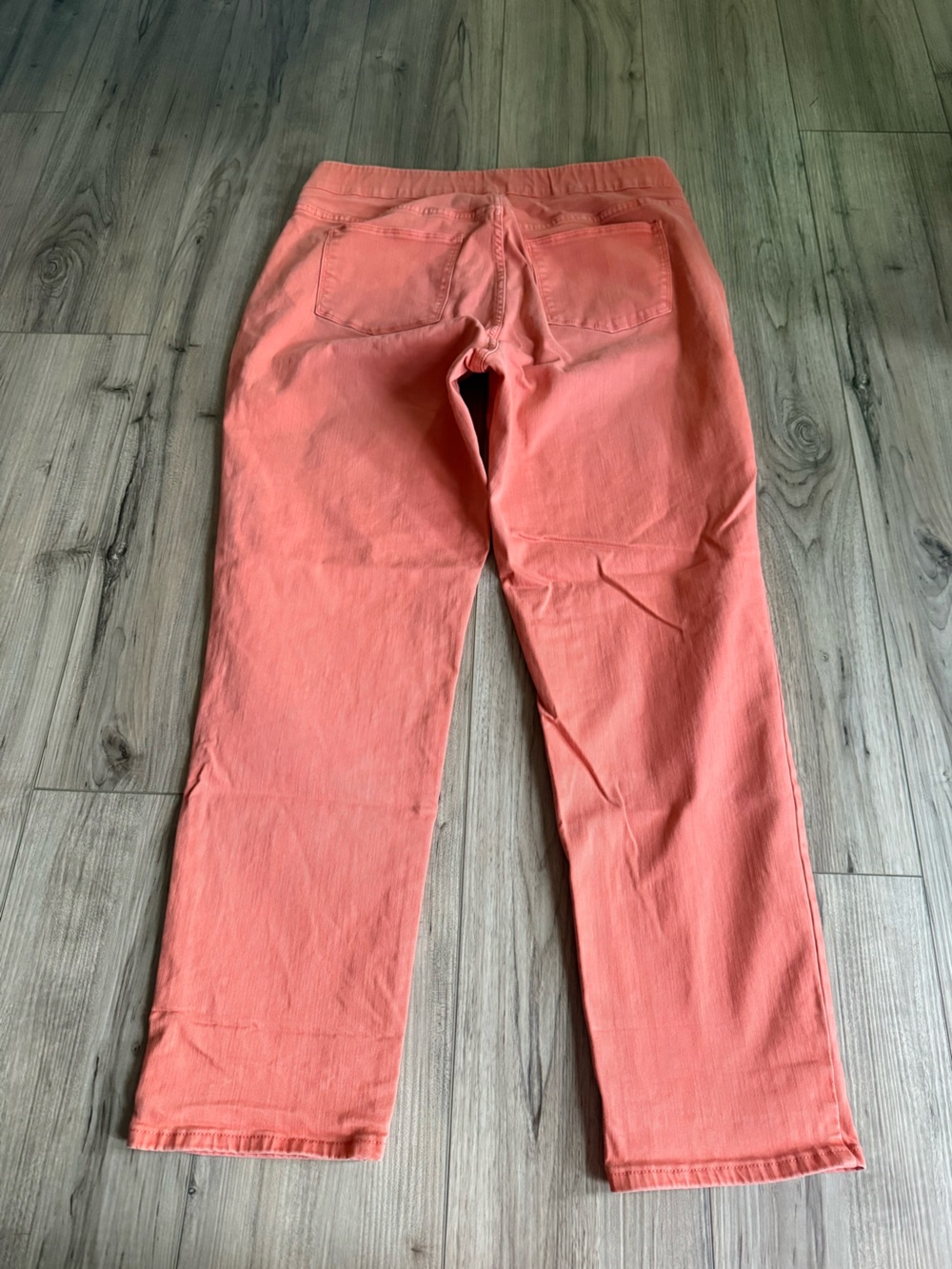 Soft Surroundings Coral Straight-Leg Pants Size Large - Picture 3 of 3